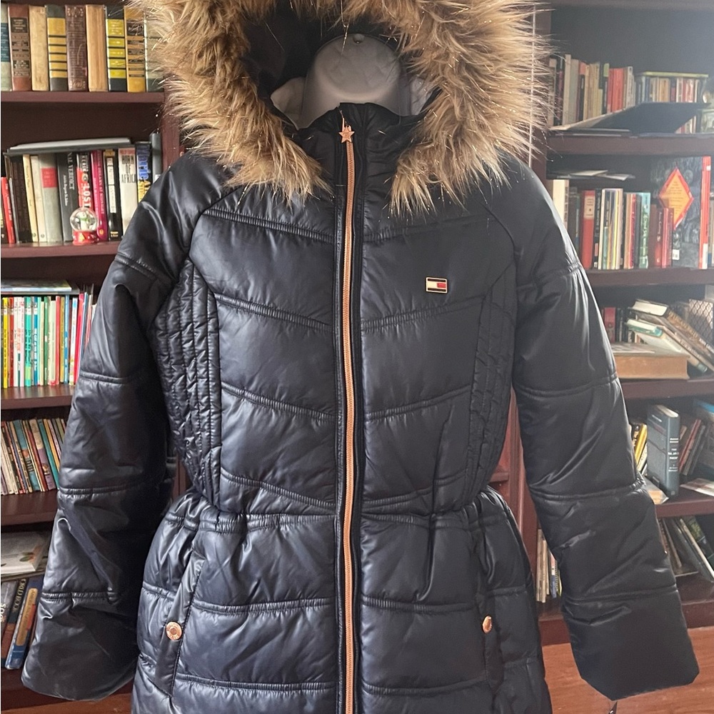 NWT girls Tommy puffer size 16 XL